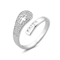 Adjustable Cross Cut Out Ring