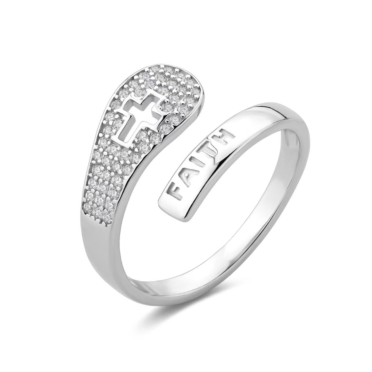 Adjustable Cross Cut Out Ring
