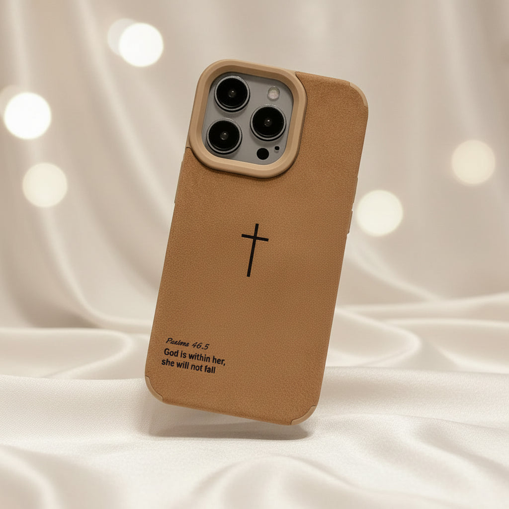 Simple Cross Apple Phone Case