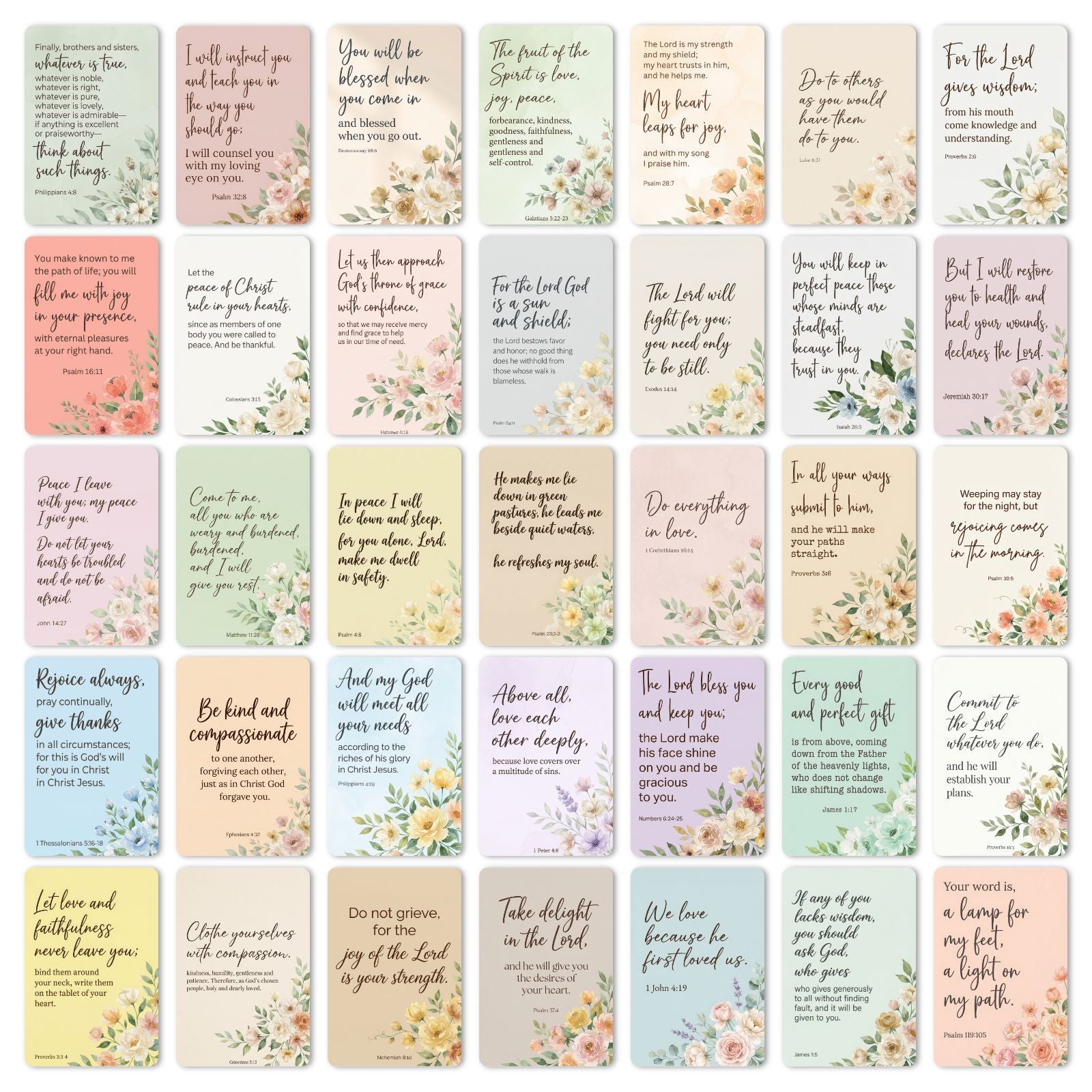30 Days of Scripture Cards