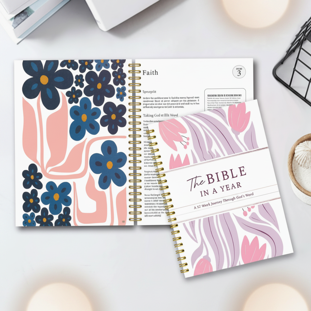 A5 Spiral Notebook for Writing and Coloring