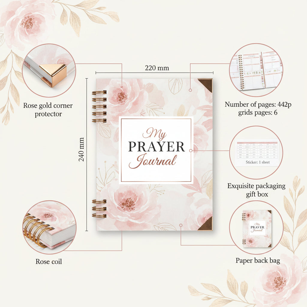 Spiral Prayer Journal with Gift Box