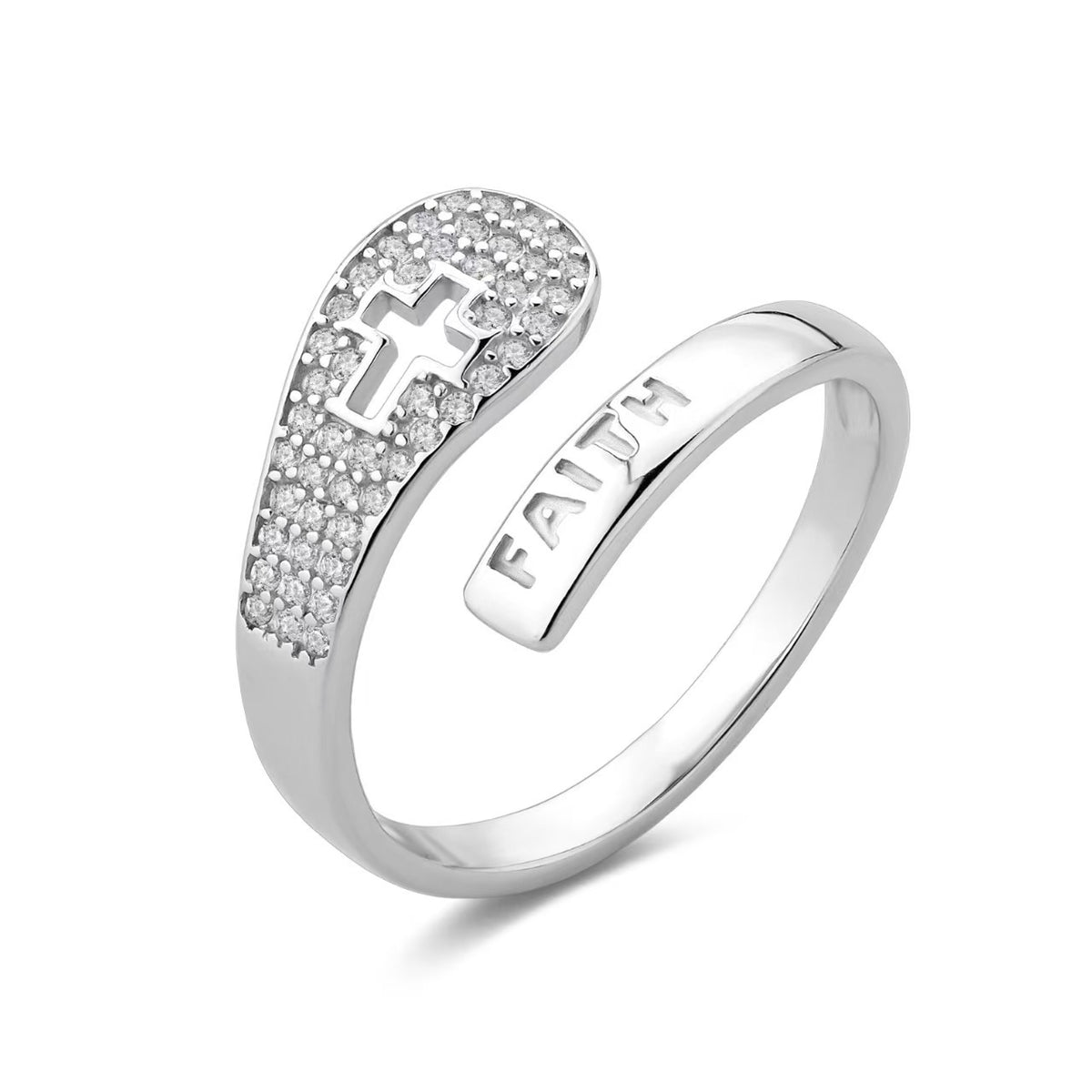 Adjustable Cross Cut Out Ring
