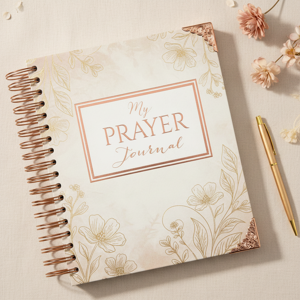 Spiral Prayer Journal with Gift Box