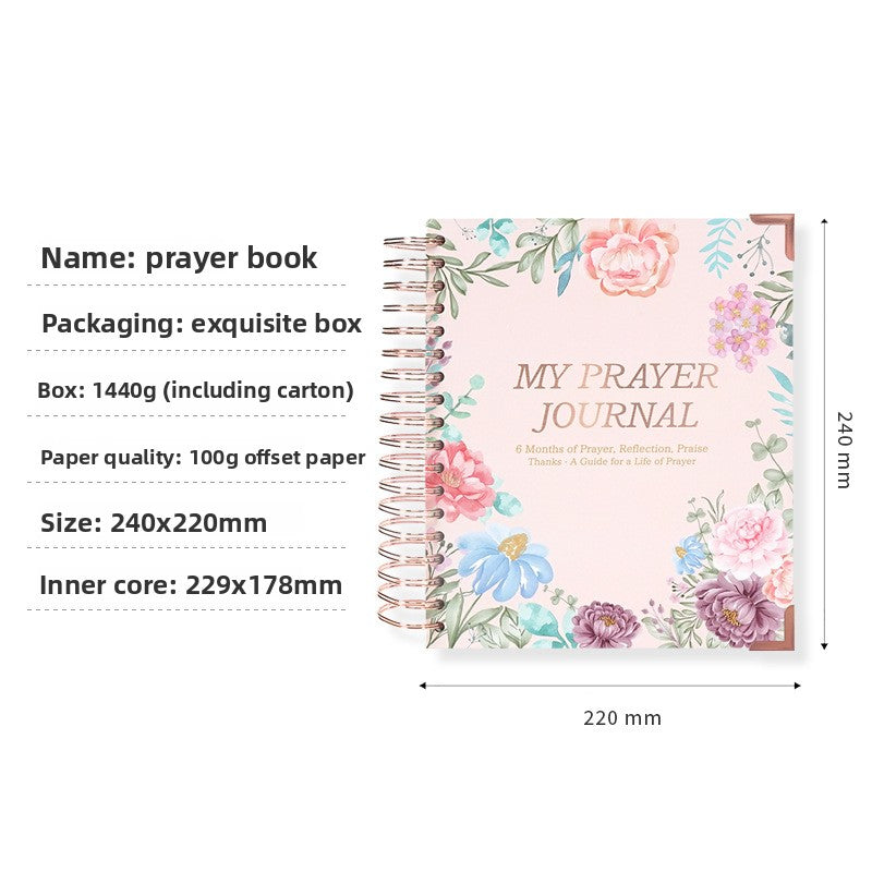 Spiral Prayer Journal with Gift Box