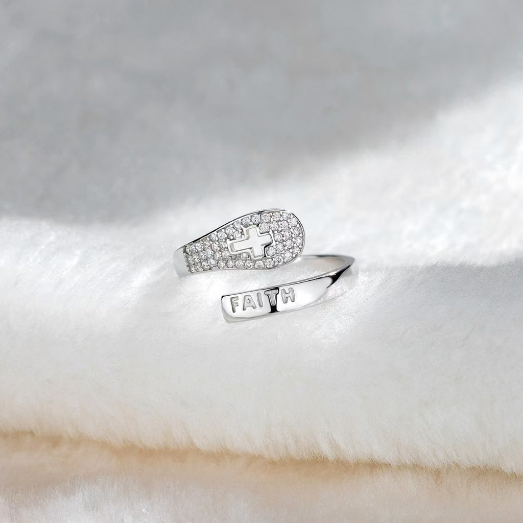 Adjustable Cross Cut Out Ring
